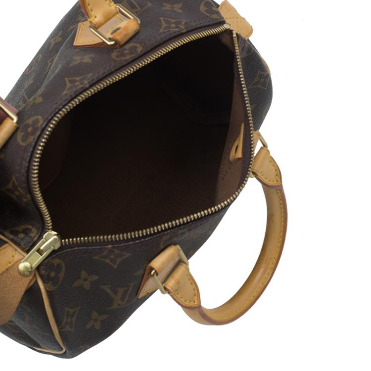 Pre Owned Louis Vuitton Monogram Canvas Speedy 25