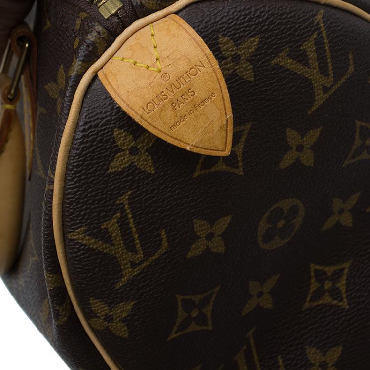 Pre Owned Louis Vuitton Monogram Canvas Speedy 25