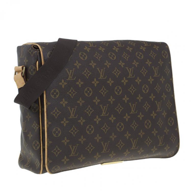 Pre Owned Louis Vuitton Monogram Canvas Abesses Messenger Bag