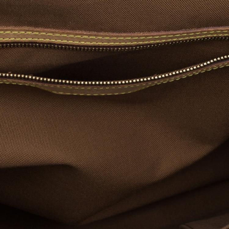 Pre Owned Louis Vuitton Monogram Canvas Abesses Messenger Bag