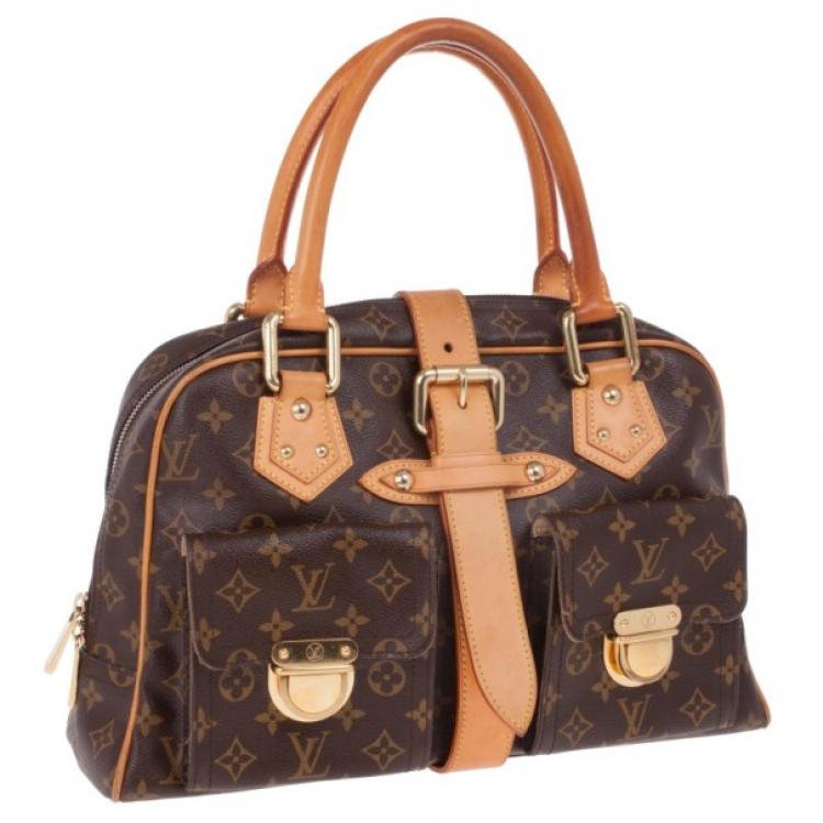 Pre Owned Louis Vuitton Monogram Canvas Manhattan GM Bag