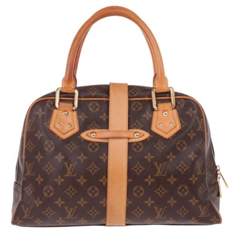 Pre Owned Louis Vuitton Monogram Canvas Manhattan GM Bag