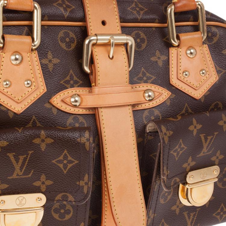 Pre Owned Louis Vuitton Monogram Canvas Manhattan GM Bag