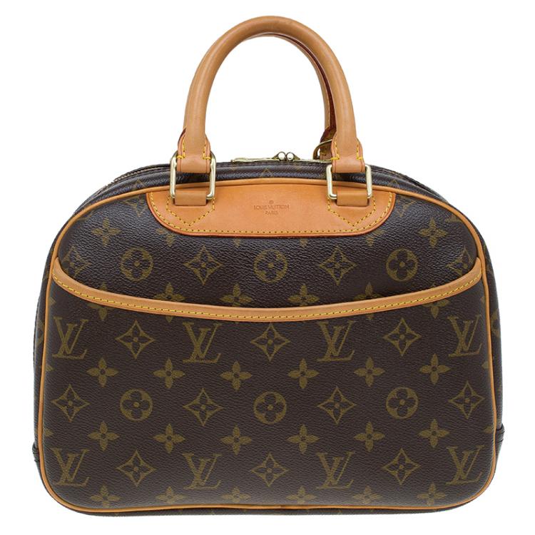 LOUIS VUITTON Monogram Multicolore Trouville Gold Buckle Hand Bag