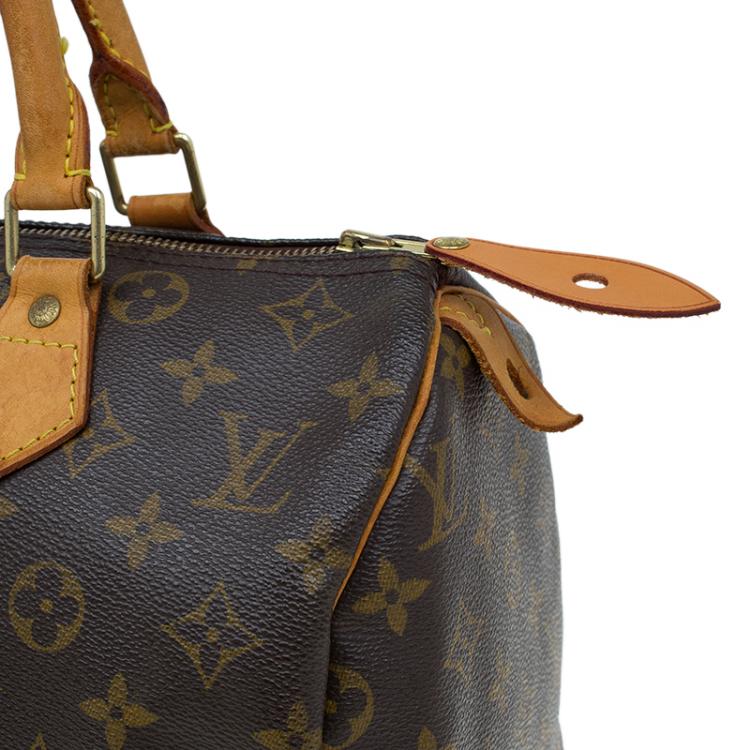 Pre Owned Louis Vuitton Monogram Canvas Speedy 30 Bag