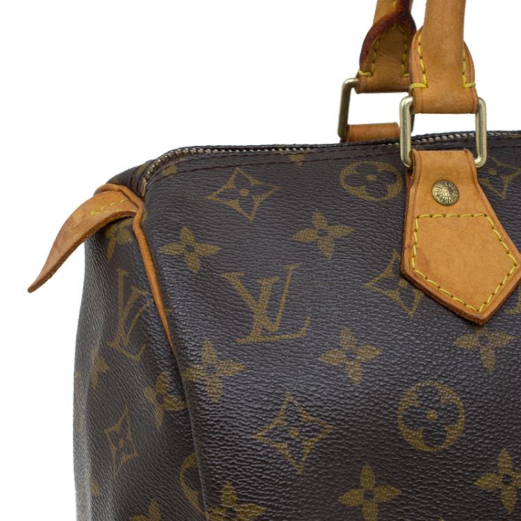 Pre Owned Louis Vuitton Monogram Canvas Speedy 30 Bag