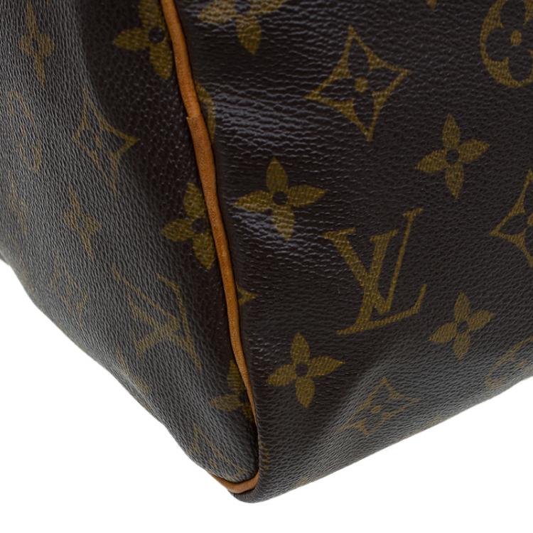 Pre Owned Louis Vuitton Monogram Canvas Speedy 30 Bag