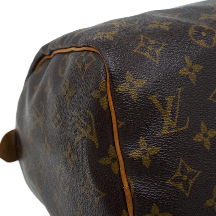 Pre Owned Louis Vuitton Monogram Canvas Speedy 30 Bag