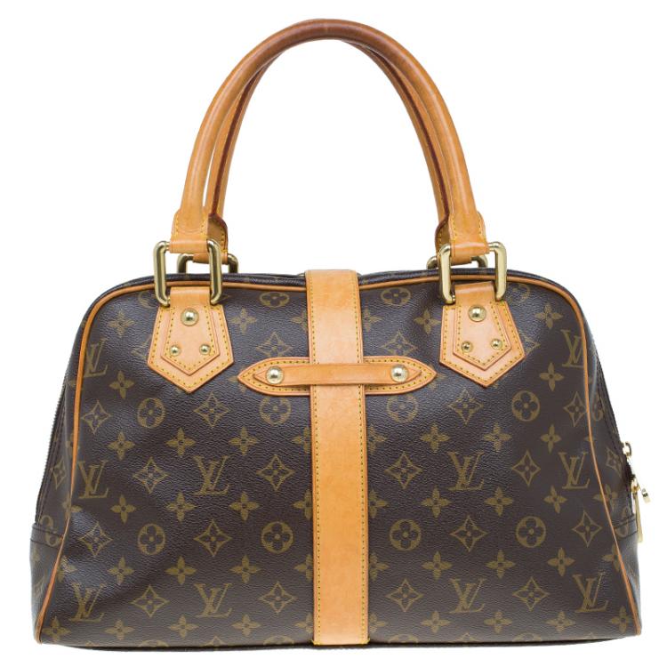 Pre Owned Louis Vuitton Monogram Canvas Manhattan GM Bag