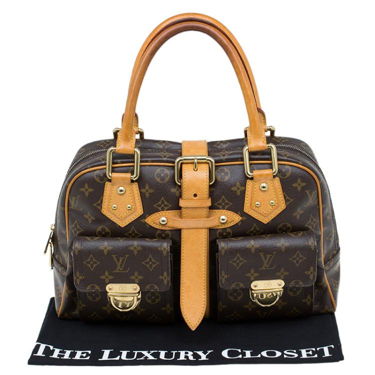 Pre Owned Louis Vuitton Monogram Canvas Manhattan GM Bag