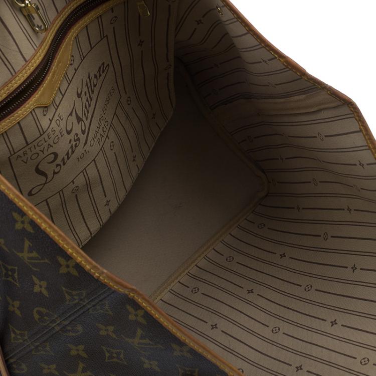 Pre Owned Louis Vuitton Monogram Canvas Neverfull GM