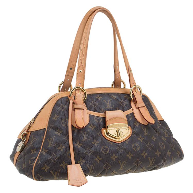 Pre Owned Louis Vuitton Monogram Canvas Etoile Bowling Bag
