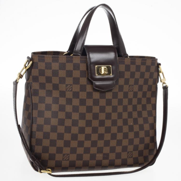 Pre Owned Louis Vuitton Damier Canvas Cabas Rosebery Bag