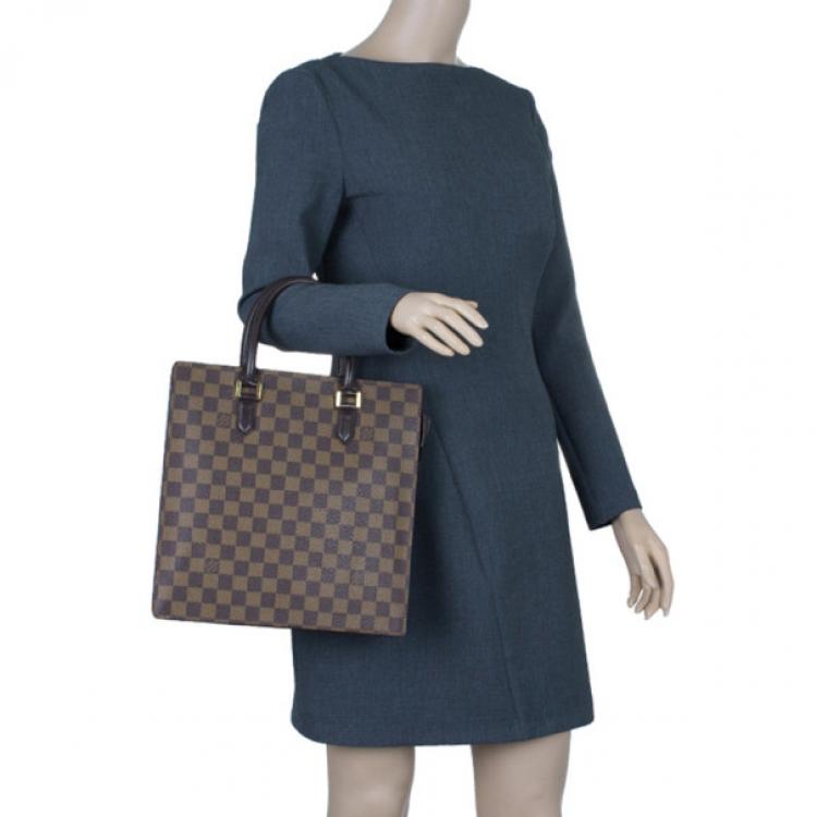 Pre Owned Louis Vuitton Damier Ebene Canvas Venice Tote