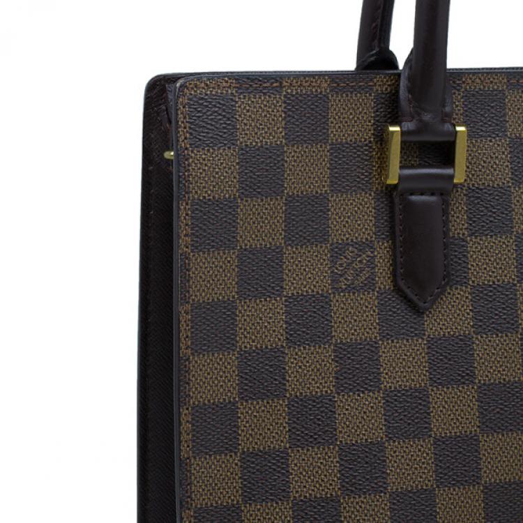 Pre Owned Louis Vuitton Damier Ebene Canvas Venice Tote