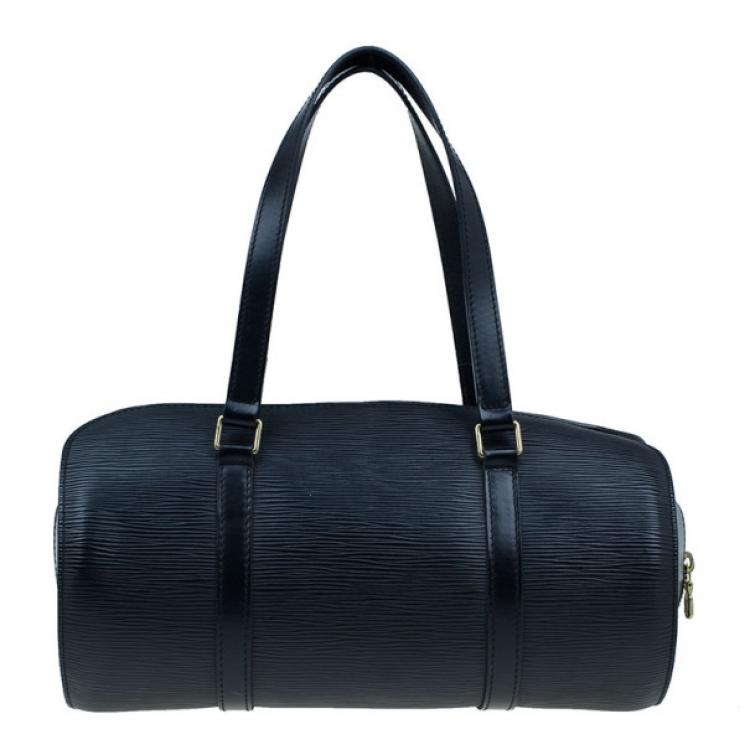 Louis Vuitton Black Epi Leather Soufflot Bag And Pouch Tlc - Louis Vuitton Black Epi Leather Soufflot Bag Louis Vuitton Black Epi Leather Soufflot Bag And Pouch Tlc - Louis Vuitton Black Epi Leather Soufflot Bag