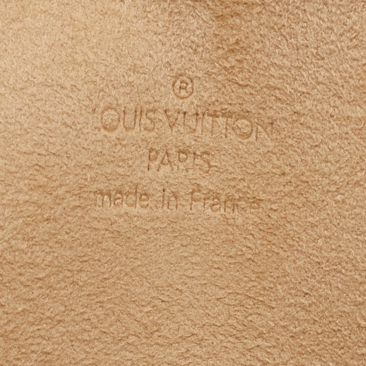 Pre Owned Louis Vuitton Brown Monogram Coated Canvas Pochette Florentine Belt Bag