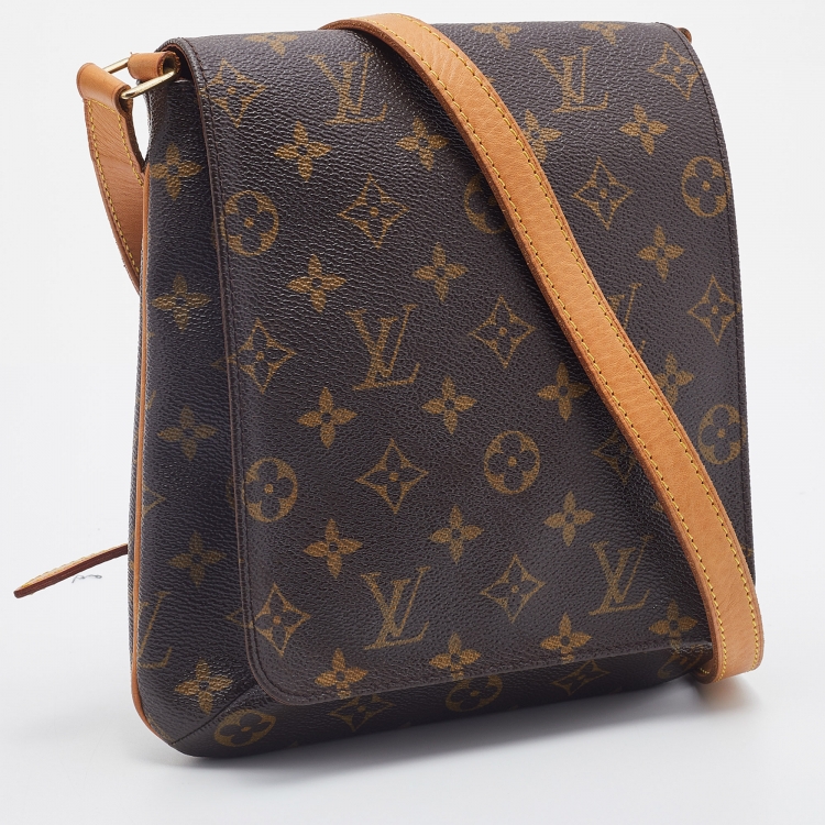 Pre Owned Louis Vuitton Monogram Canvas Musette Salsa PM Bag