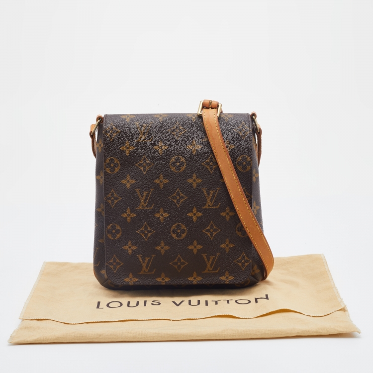 Pre Owned Louis Vuitton Monogram Canvas Musette Salsa PM Bag