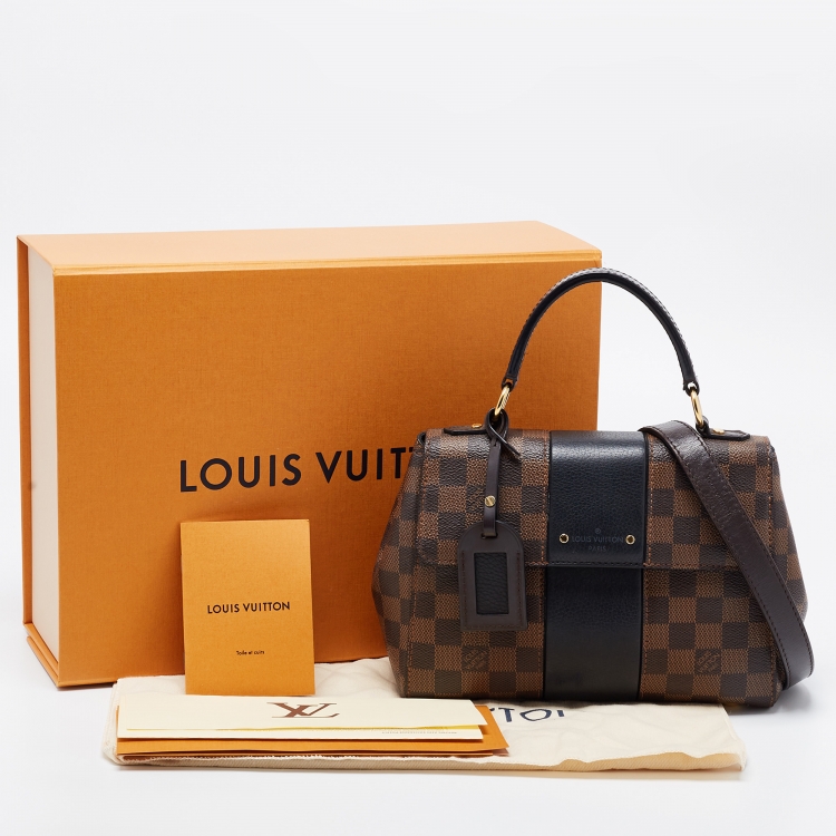 Pre Owned Louis Vuitton Damier Ebene Bond Street BB Bag            