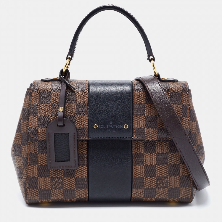 Pre Owned Louis Vuitton Damier Ebene Bond Street BB Bag            