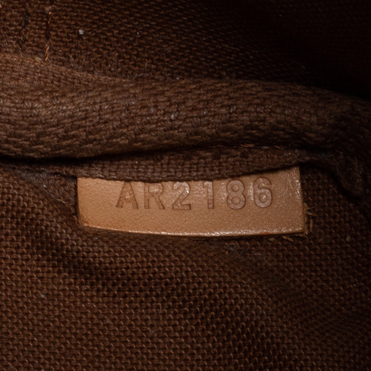 Pre Owned Louis Vuitton Monogram Canvas Nano Noe Drawstring Bucket Bag