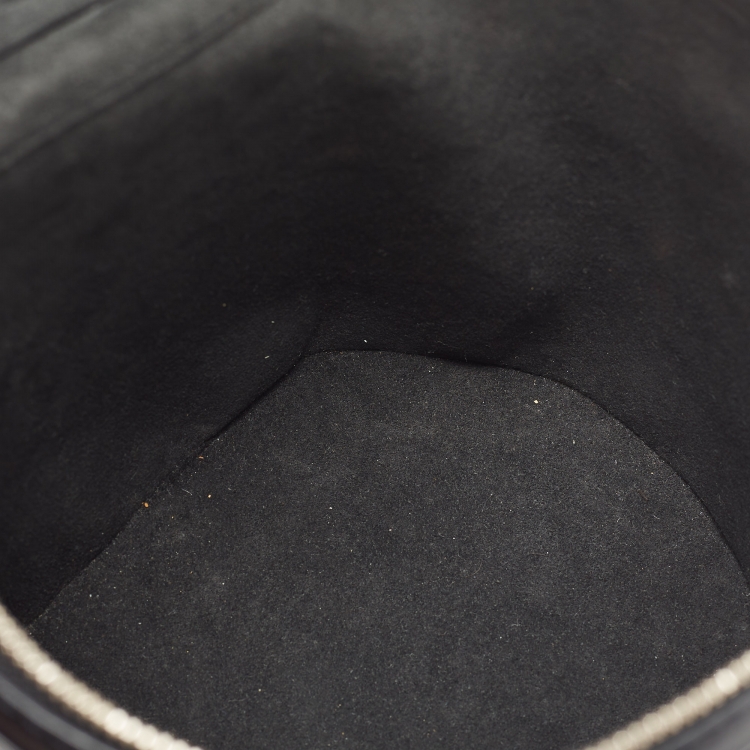 Pre Owned Louis Vuitton Black Epi Leather Cannes Vanity Case Bag