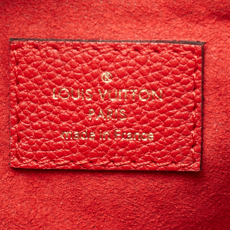 Pre Owned Louis Vuitton Cerise Monogram Canvas BB Surene Bag