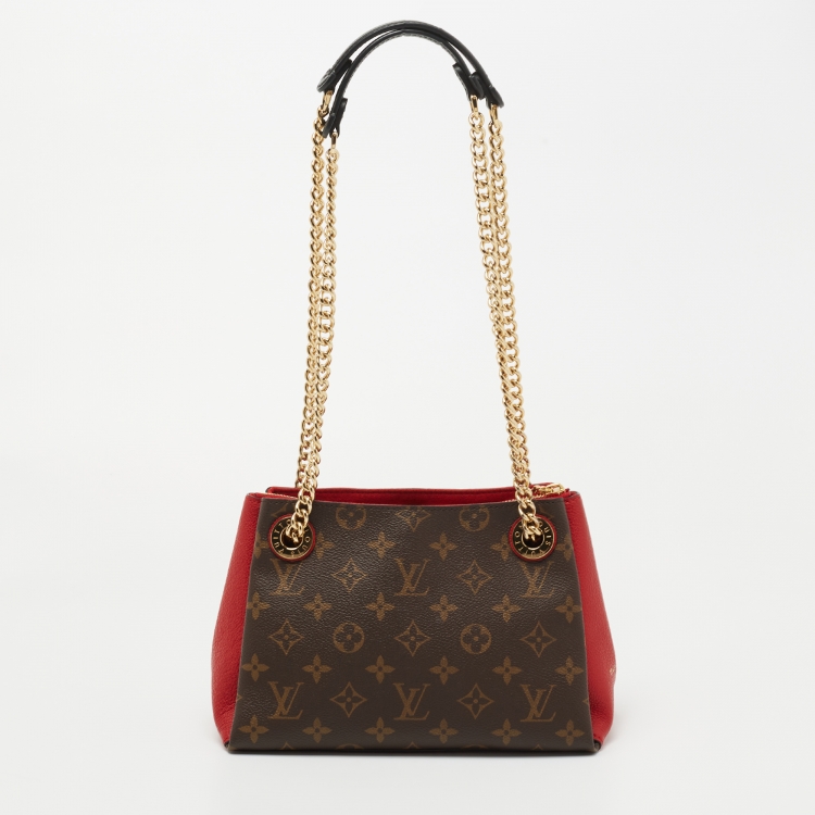 Pre Owned Louis Vuitton Cerise Monogram Canvas BB Surene Bag