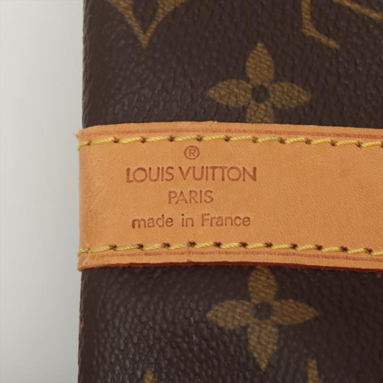 Pre Owned Louis Vuitton Brown Monogram Canvas Keepall 45 Bag