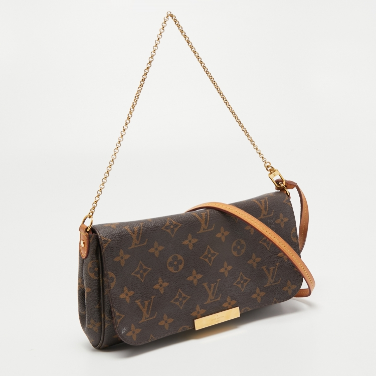 Pre Owned Louis Vuitton Monogram Canvas Favorite MM Bag