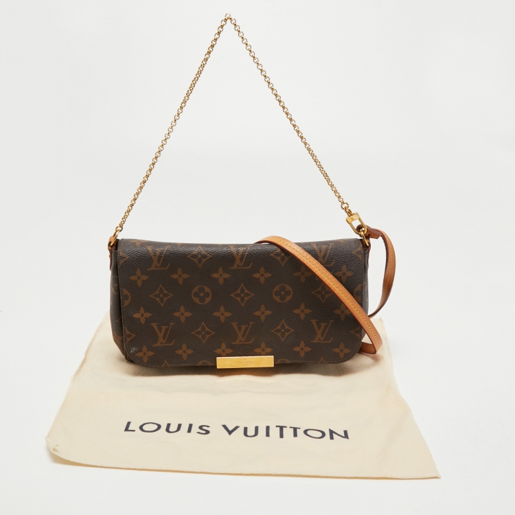 Pre Owned Louis Vuitton Monogram Canvas Favorite MM Bag