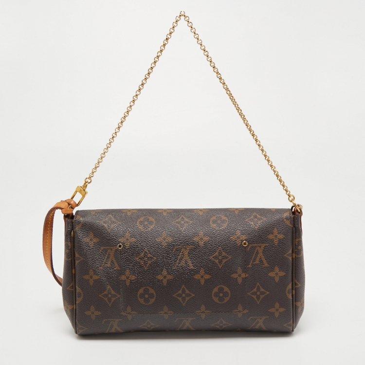 Pre Owned Louis Vuitton Monogram Canvas Favorite MM Bag