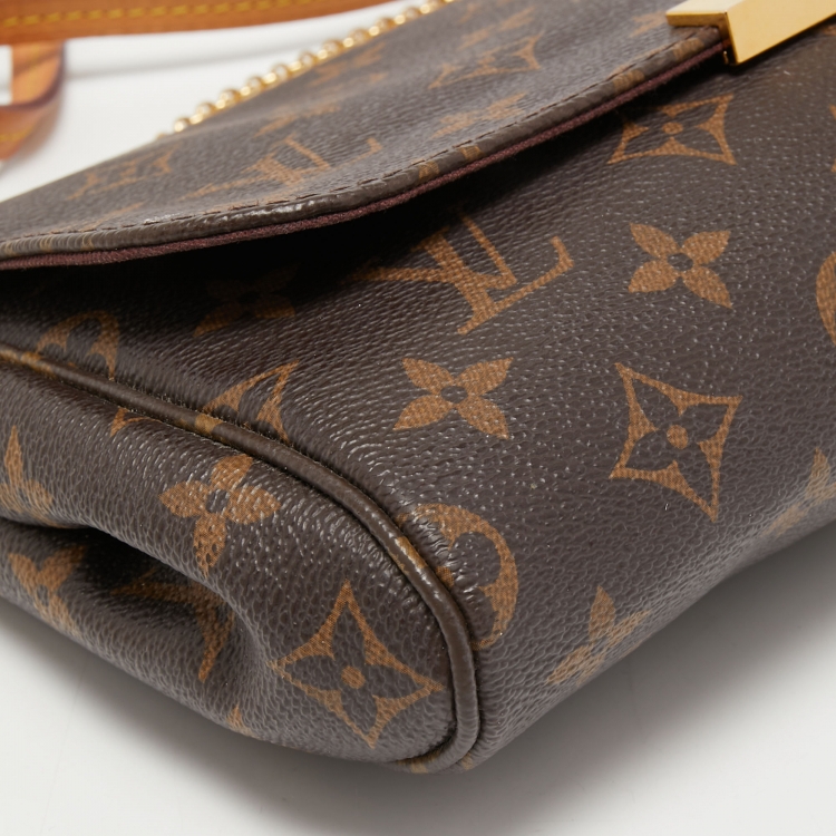 Pre Owned Louis Vuitton Monogram Canvas Favorite MM Bag