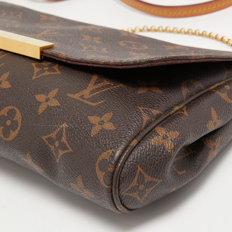 Pre Owned Louis Vuitton Monogram Canvas Favorite MM Bag