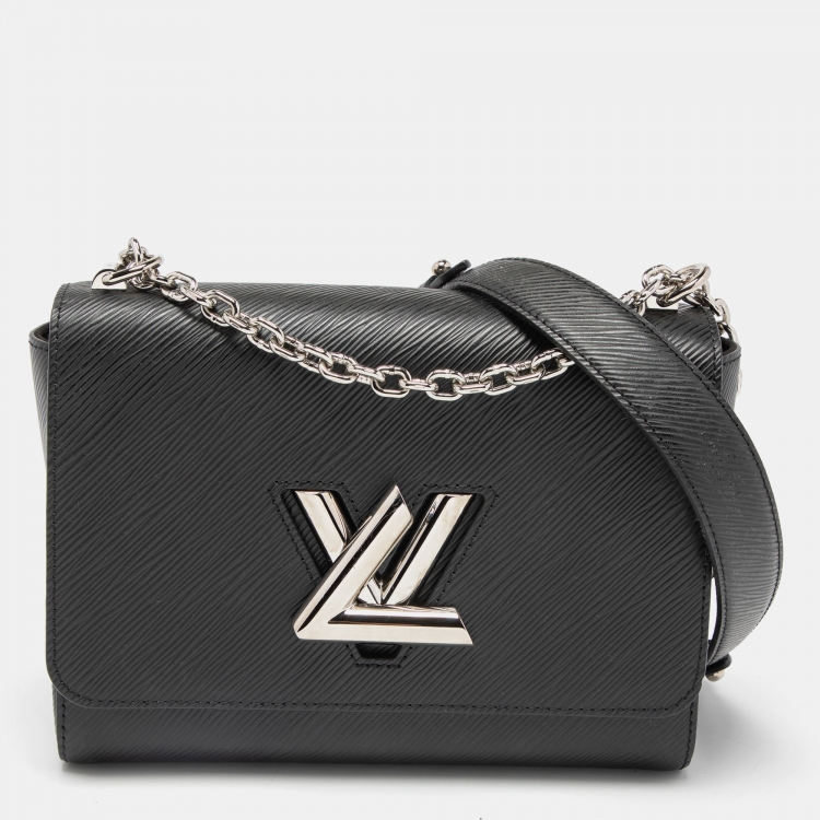 Louis Vuitton Leather Twist MM Cross-Body Bag