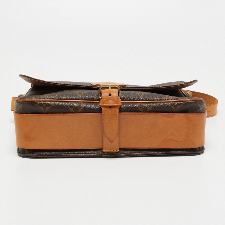 Pre Owned Louis Vuitton Monogram Canvas Cartouchiere GM Bag