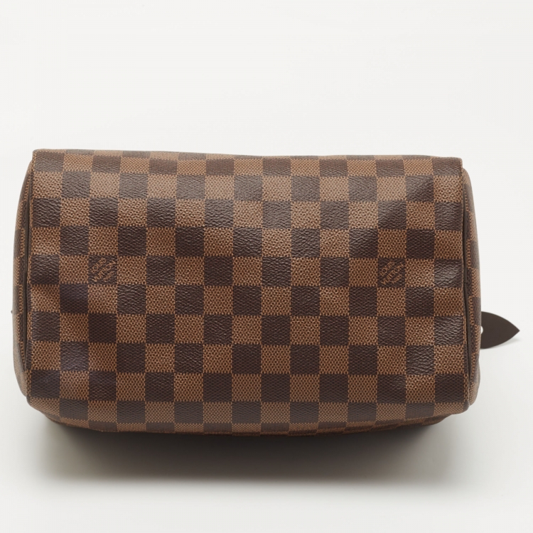 مملوكة مسبقًا Louis Vuitton Damier Ebene Canvas Speedy 25 Bag
