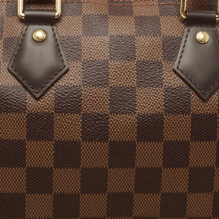 مملوكة مسبقًا Louis Vuitton Damier Ebene Canvas Speedy 25 Bag