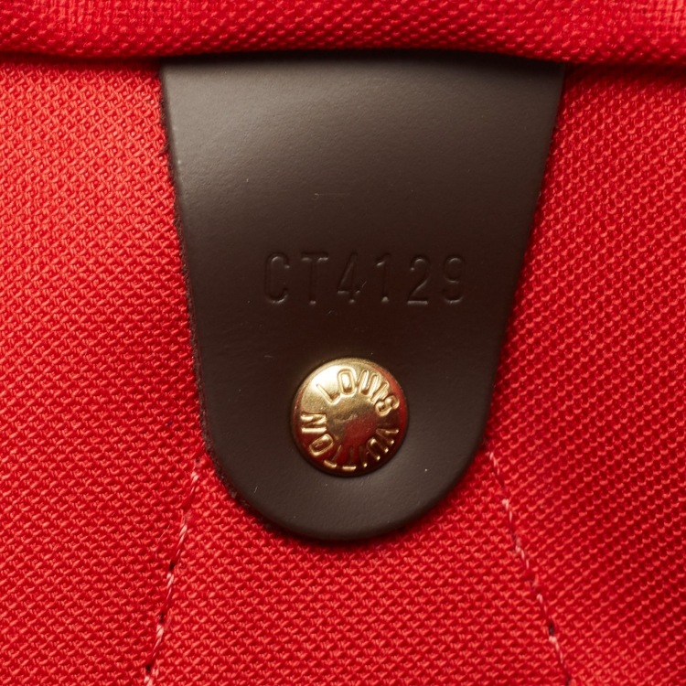 مملوكة مسبقًا Louis Vuitton Damier Ebene Canvas Speedy 25 Bag