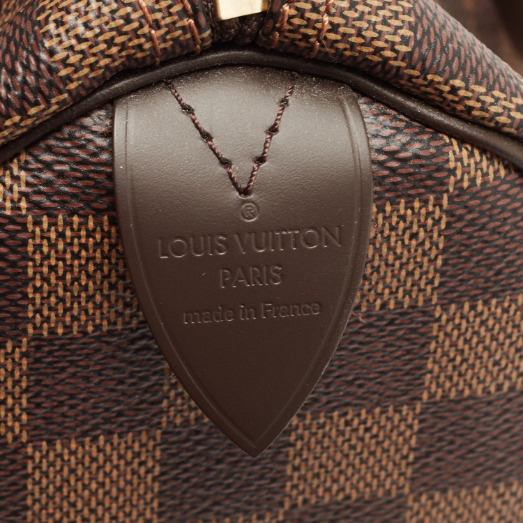 مملوكة مسبقًا Louis Vuitton Damier Ebene Canvas Speedy 25 Bag