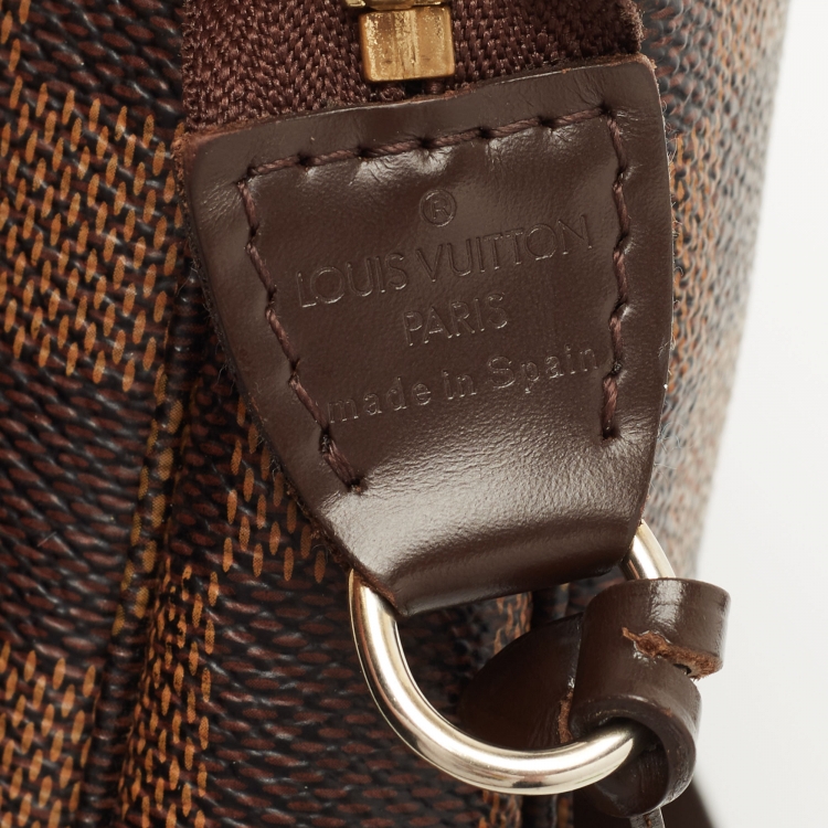 Pre Owned Louis Vuitton Damier Ebene Canvas Pochette Accessoires