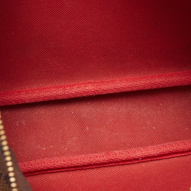 Pre Owned Louis Vuitton Damier Ebene Canvas Pochette Accessoires