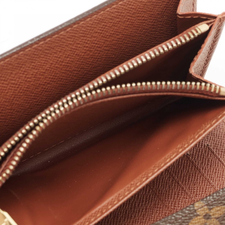 Pre Owned Louis Vuitton Monogram Canvas Alexandra Wallet