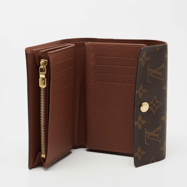 Pre Owned Louis Vuitton Monogram Canvas Alexandra Wallet