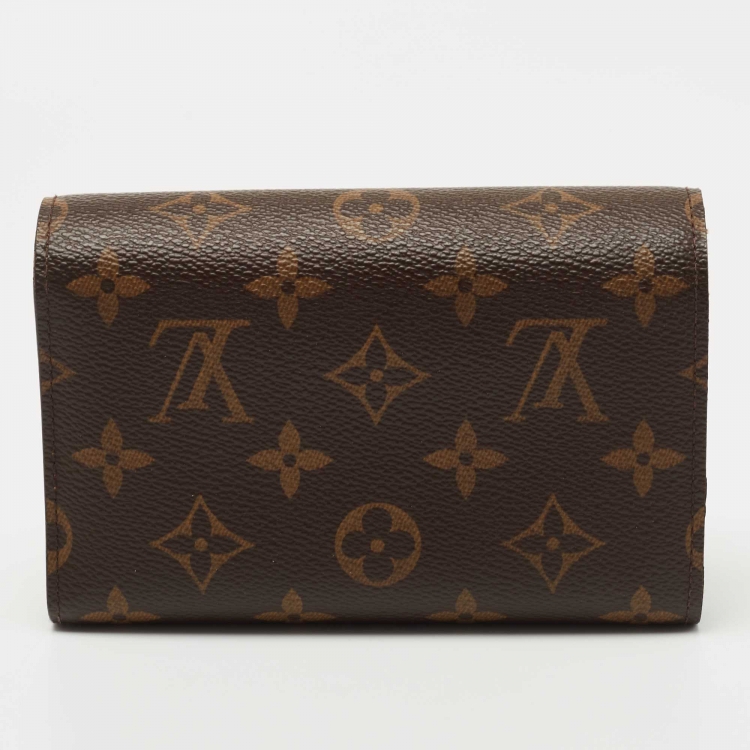 Pre Owned Louis Vuitton Monogram Canvas Alexandra Wallet