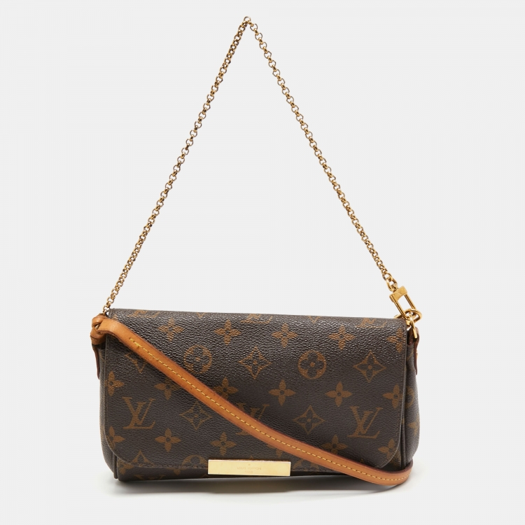 Pre Owned Louis Vuitton Monogram Canvas Favorite PM Bag