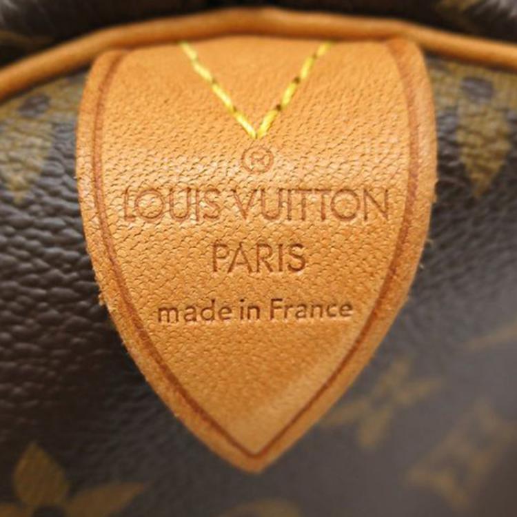 Pre Owned Louis Vuitton Monogram Canvas Speedy 40