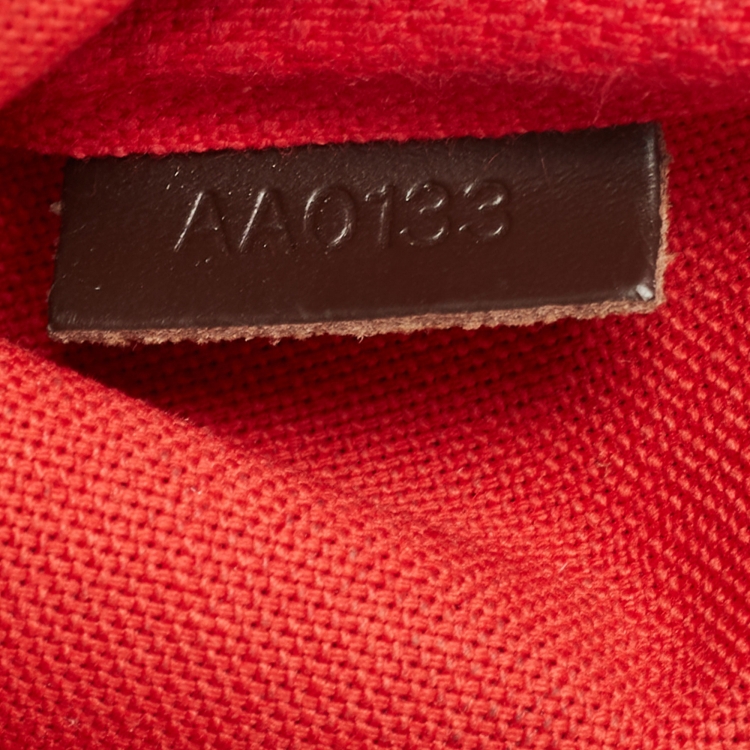 Pre Owned Louis Vuitton Damier Ebene Canvas Eva Pochette