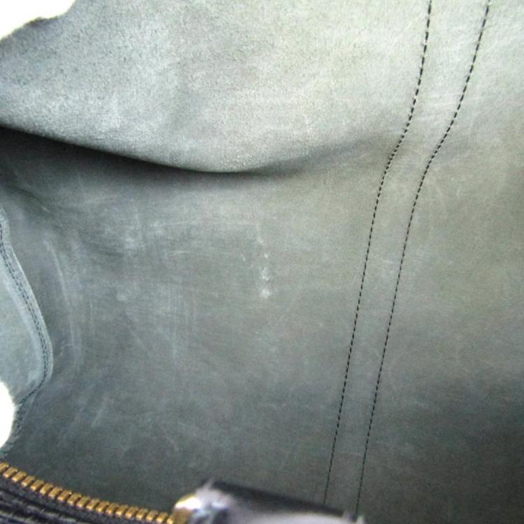Pre Owned Louis Vuitton Black Epi Leather Keepall 55 Duffel Bag